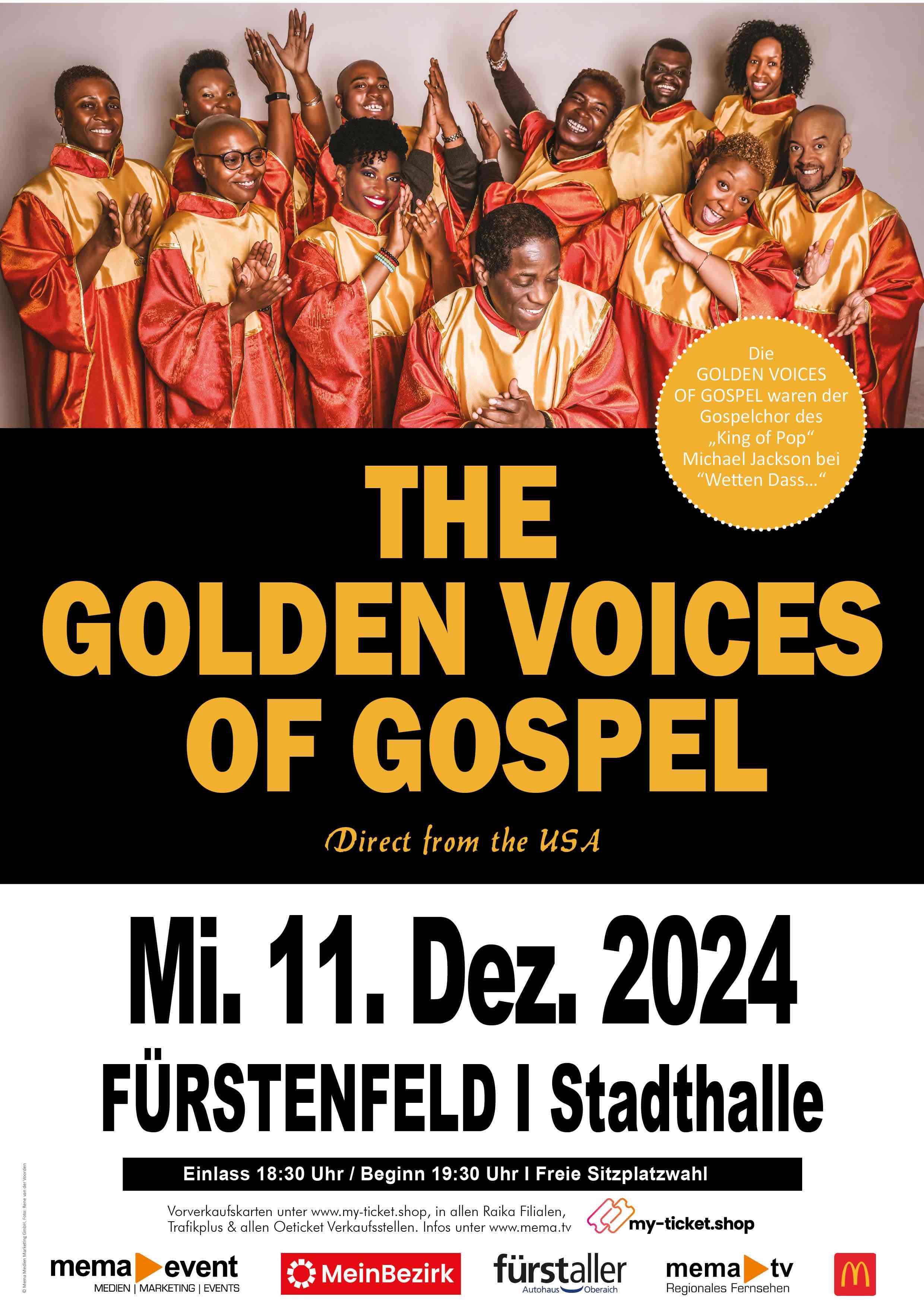 The golden Voices of Gospel Fürstenfeld