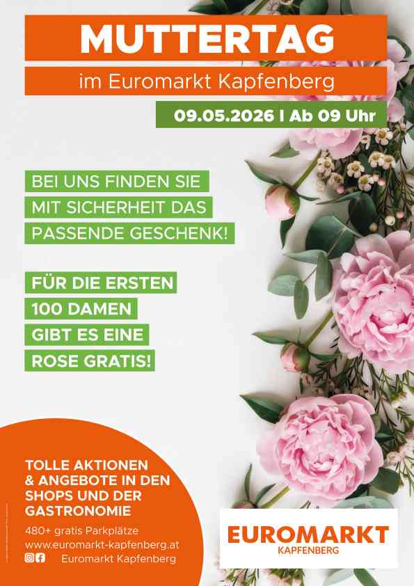 Muttertag im Euromarkt Kapfenberg