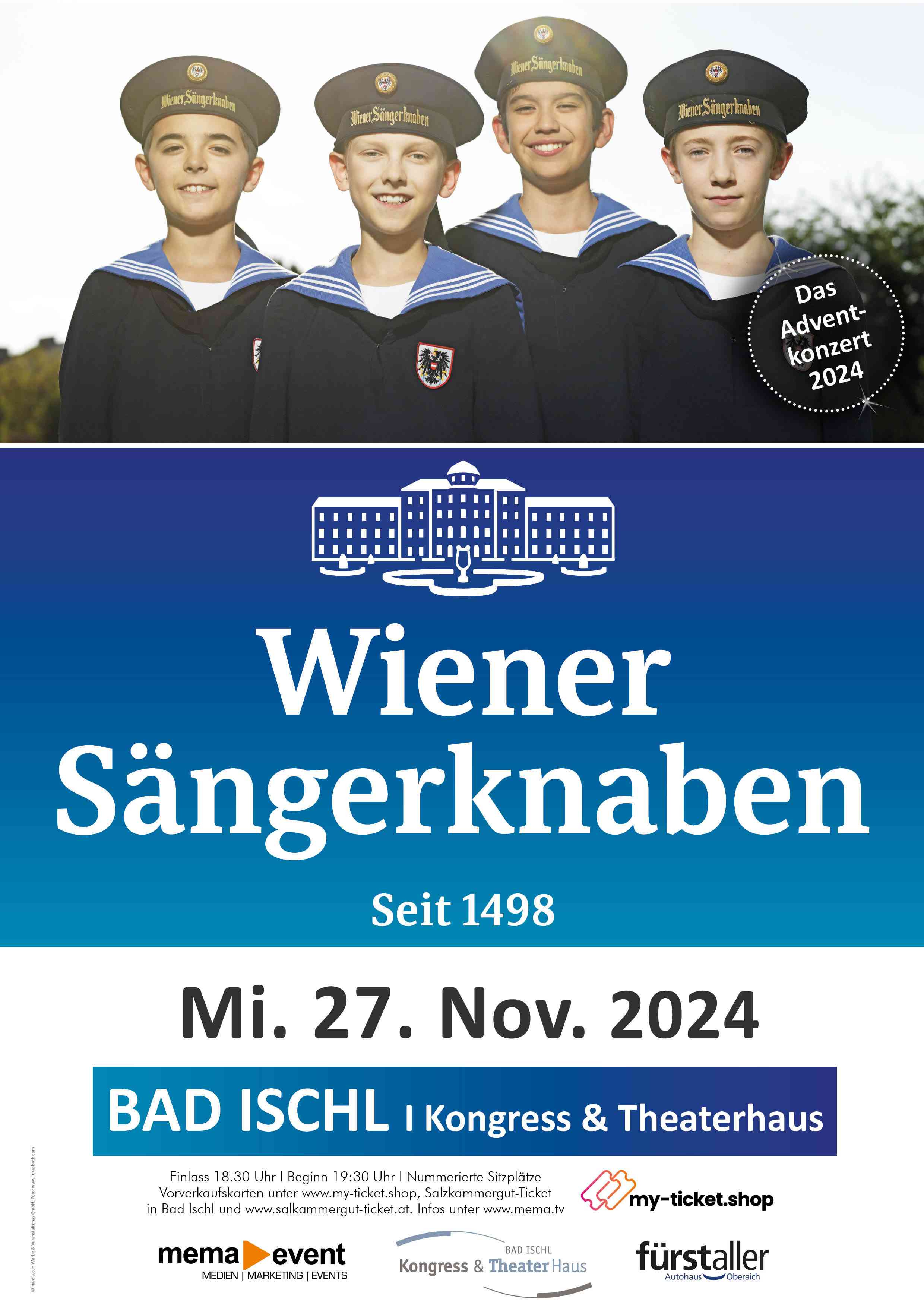 Wiener Sängerknaben Bad Ischl 27.11.2024